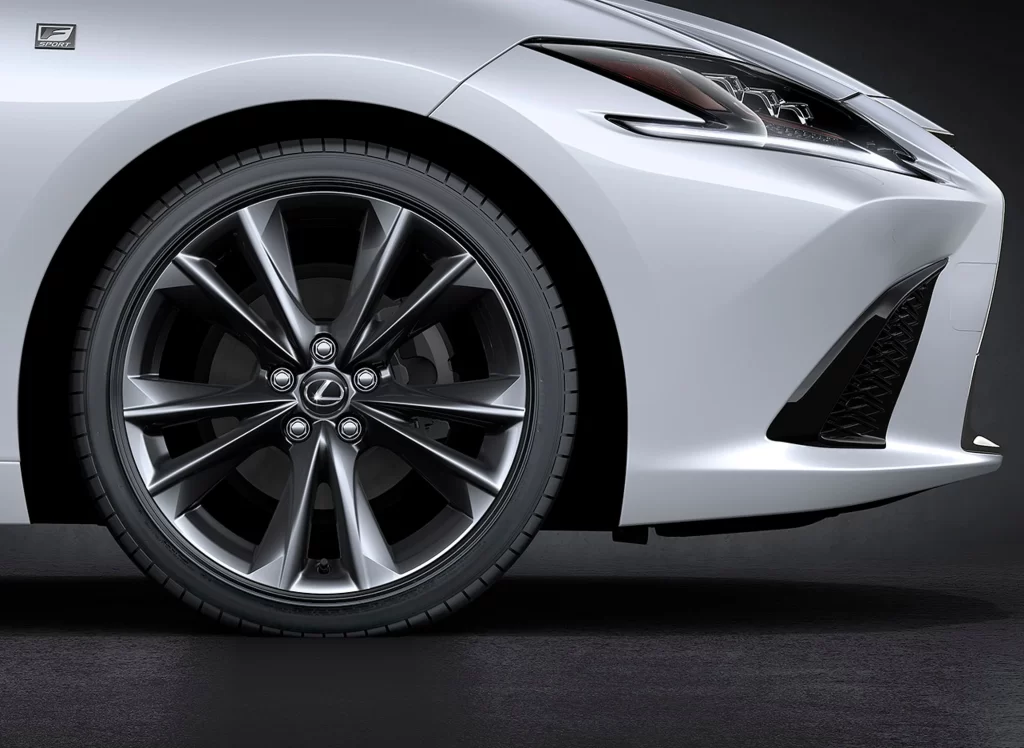 Lexus Side View White Car Photography
