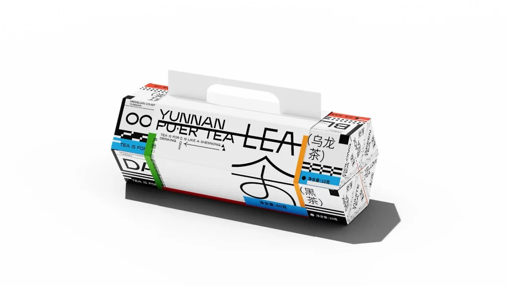 Liucha Fang Tea Box Closeup