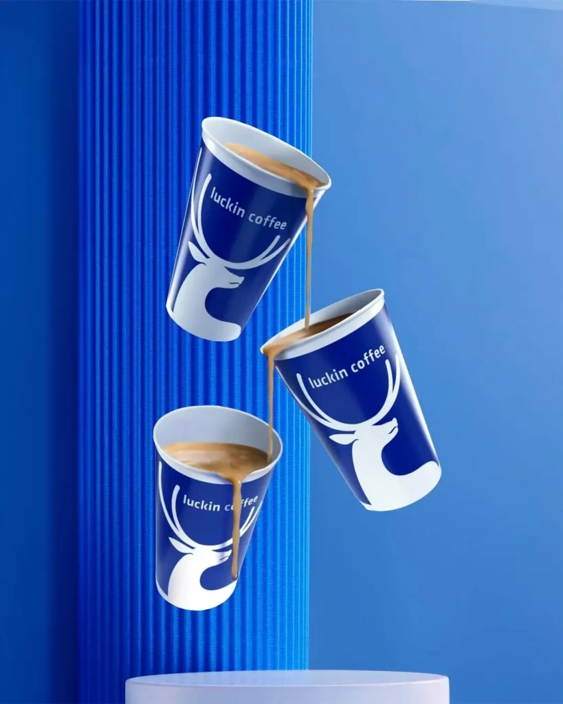 Luckin Cups Render