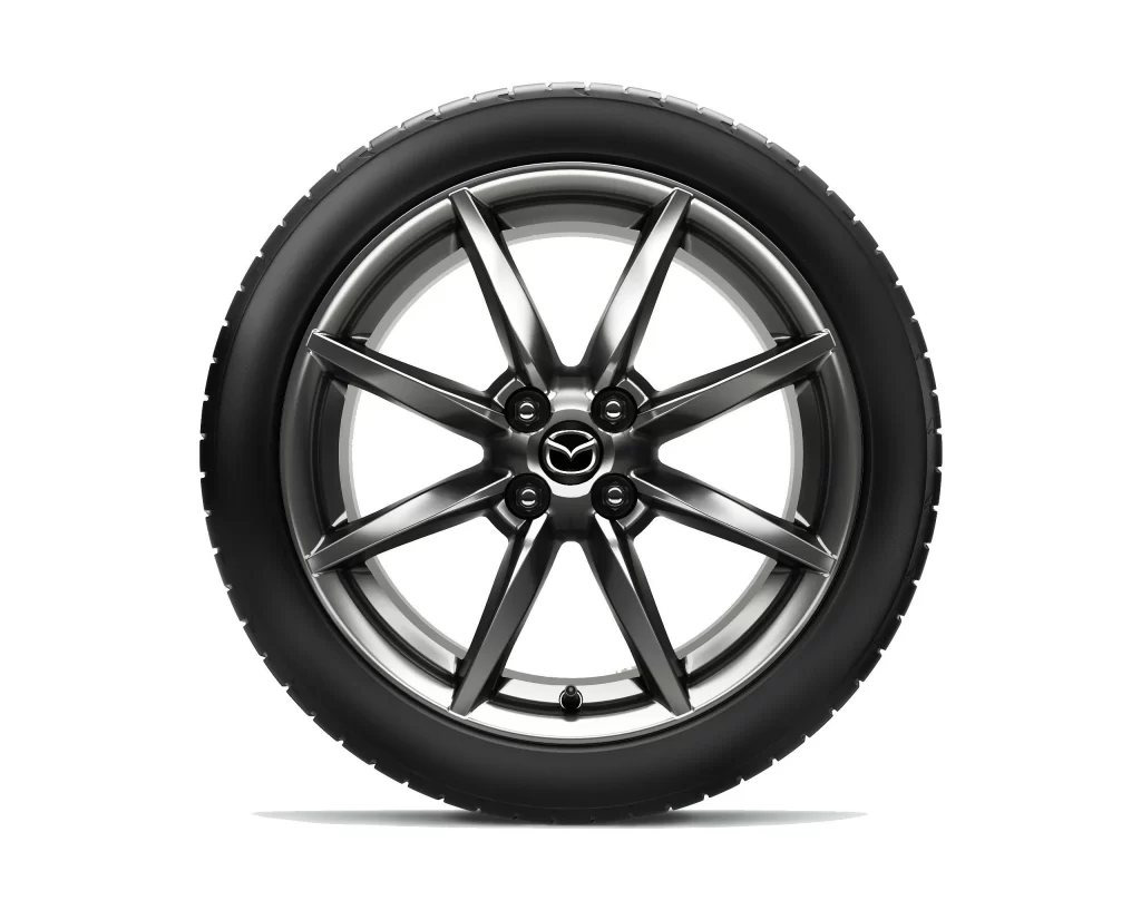 Mazda Alloy Wheel Center Cap Detail