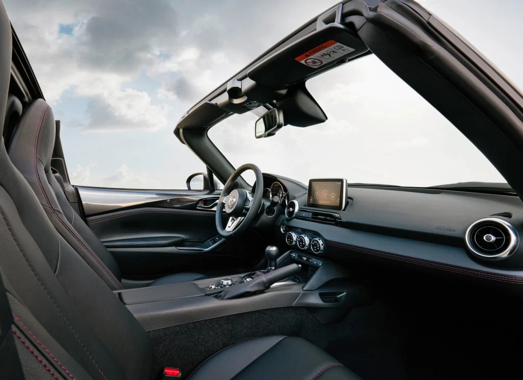Mazda MX-5 Convertible Dashboard View