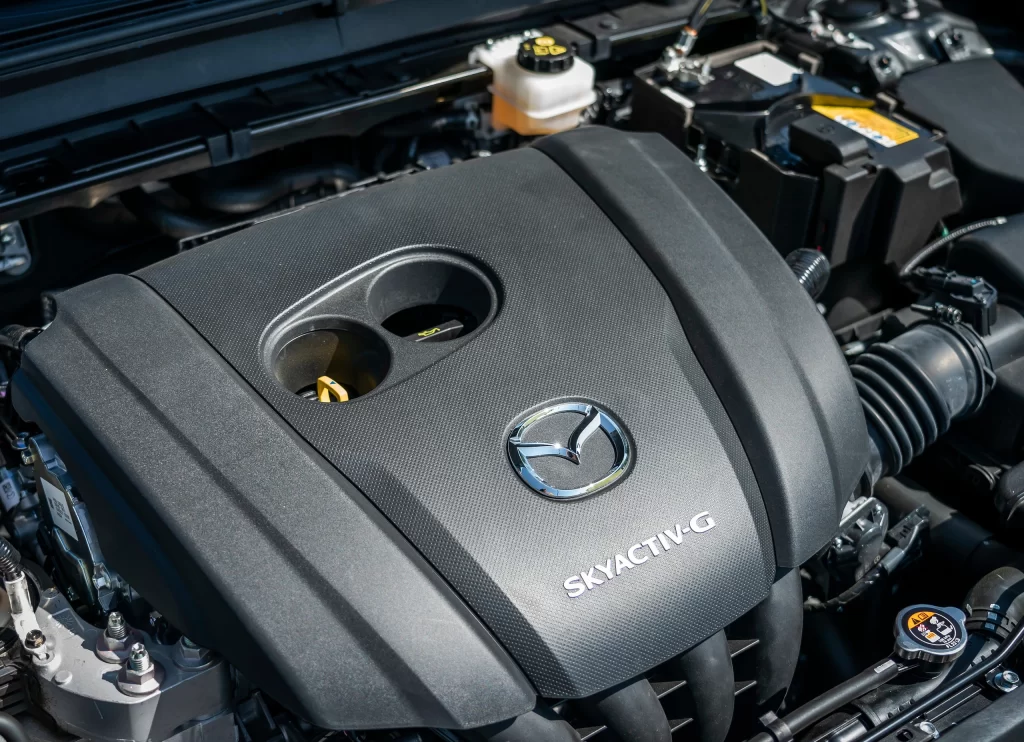 Mazda SkyActiv-G Engine Cover Detail