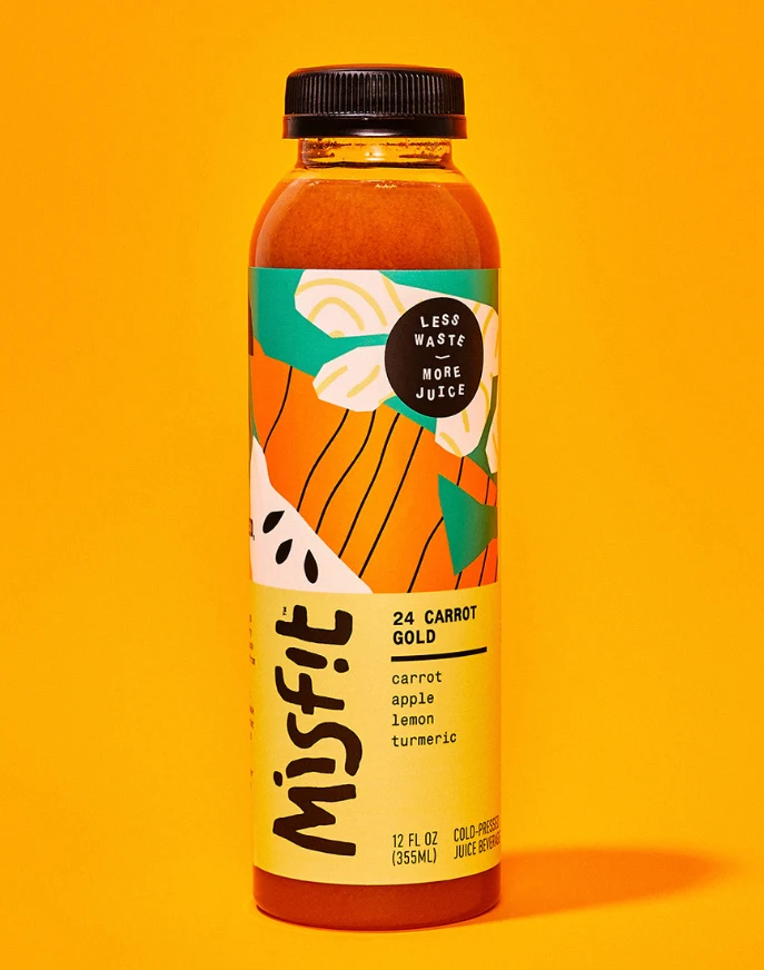 Misfit Carrot Gold Juice