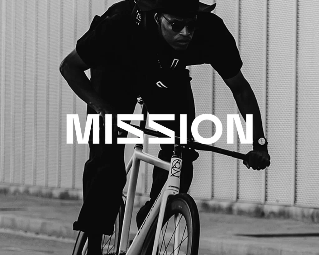 Mission Cycling Poster View