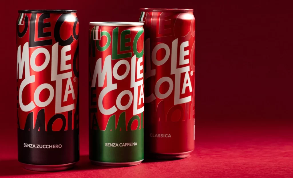 Mole Cola Soft Drink Can Design