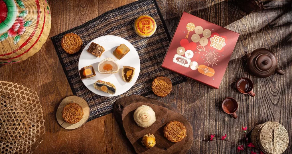 Mooncakes And Tea Set Box