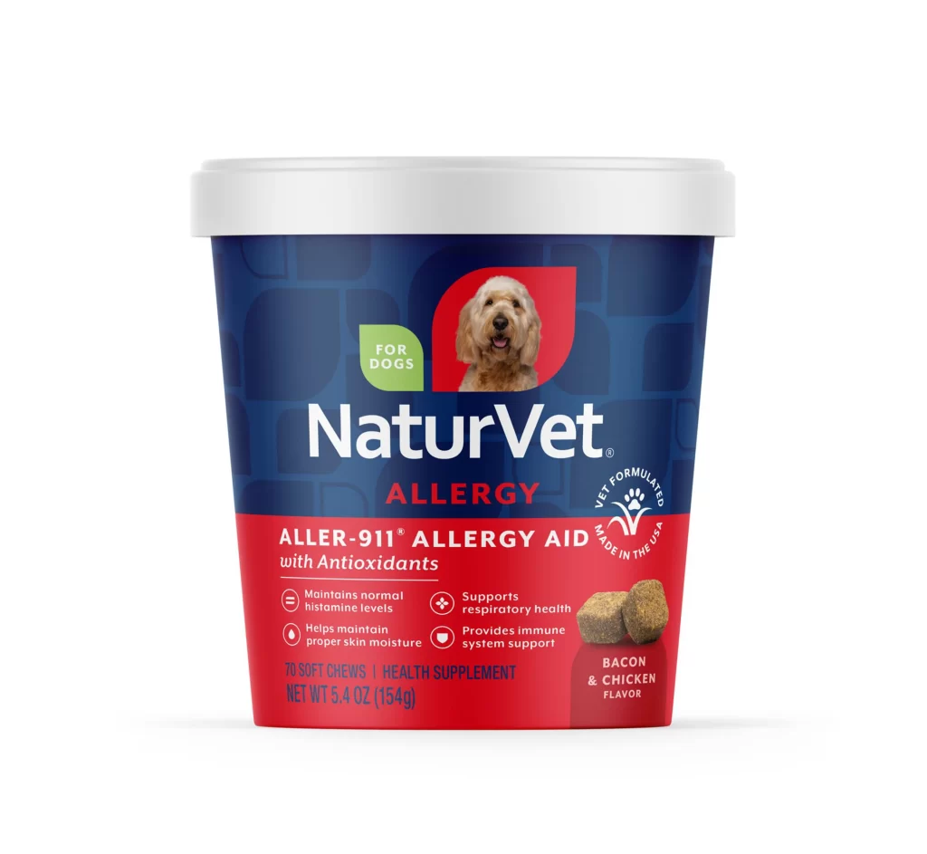 NaturVet Allergy Aid Jar