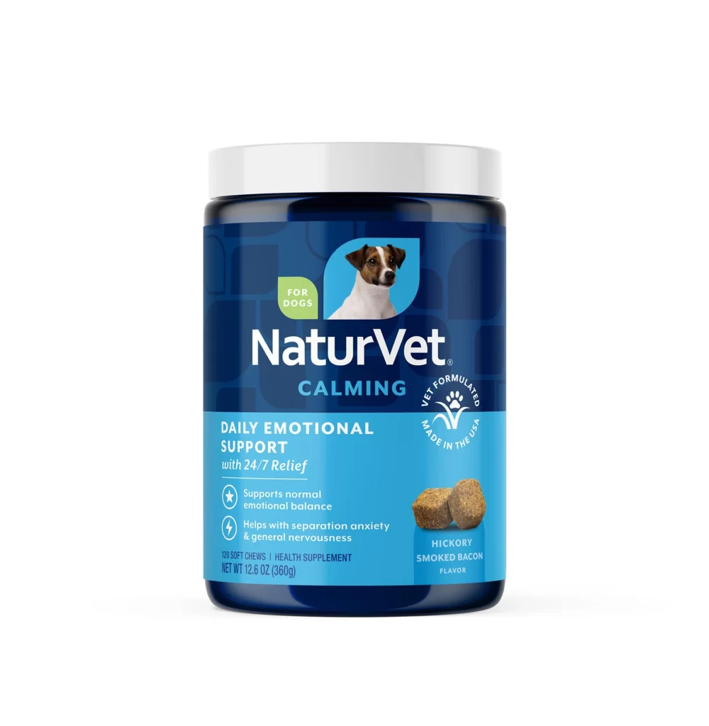 NaturVet Calming Supplement Jar