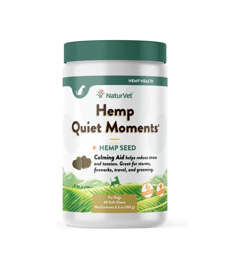 NaturVet Hemp Supplement Jar