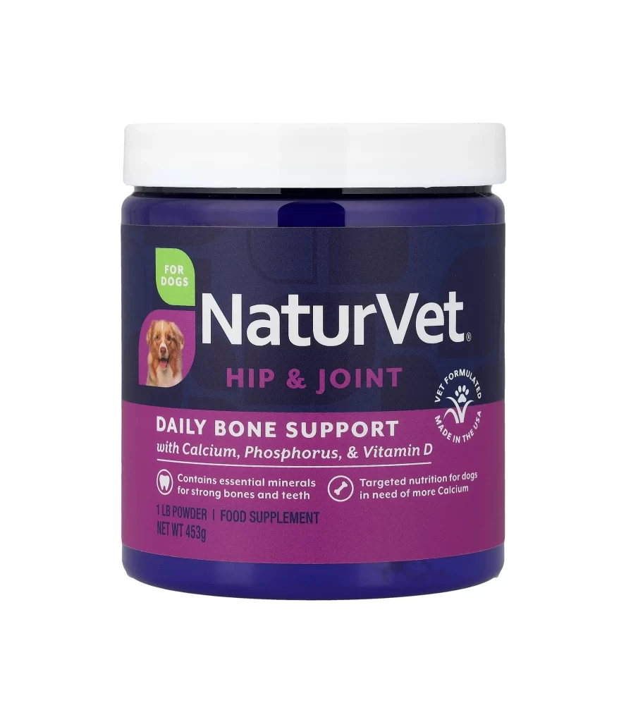 NaturVet Hip & Joint Supplement Jar Design