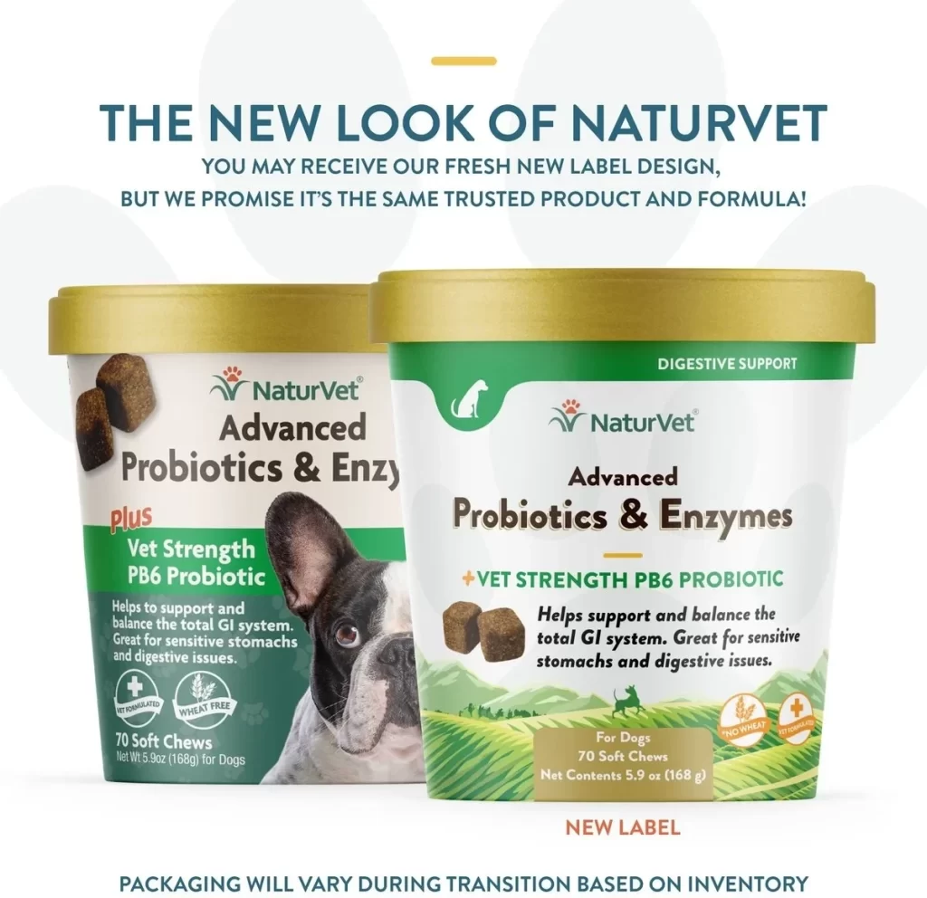 NaturVet Probiotics & Enzyme Jar
