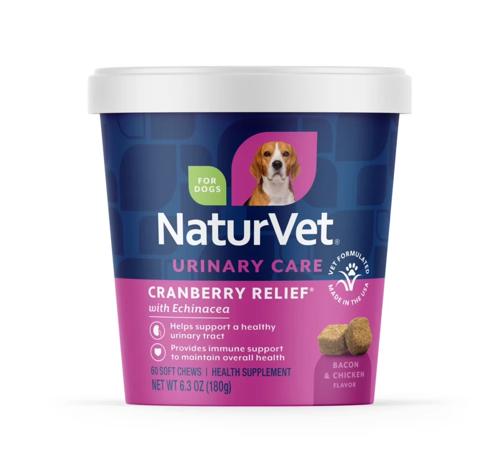 NaturVet Urinary Care Supplement Jar