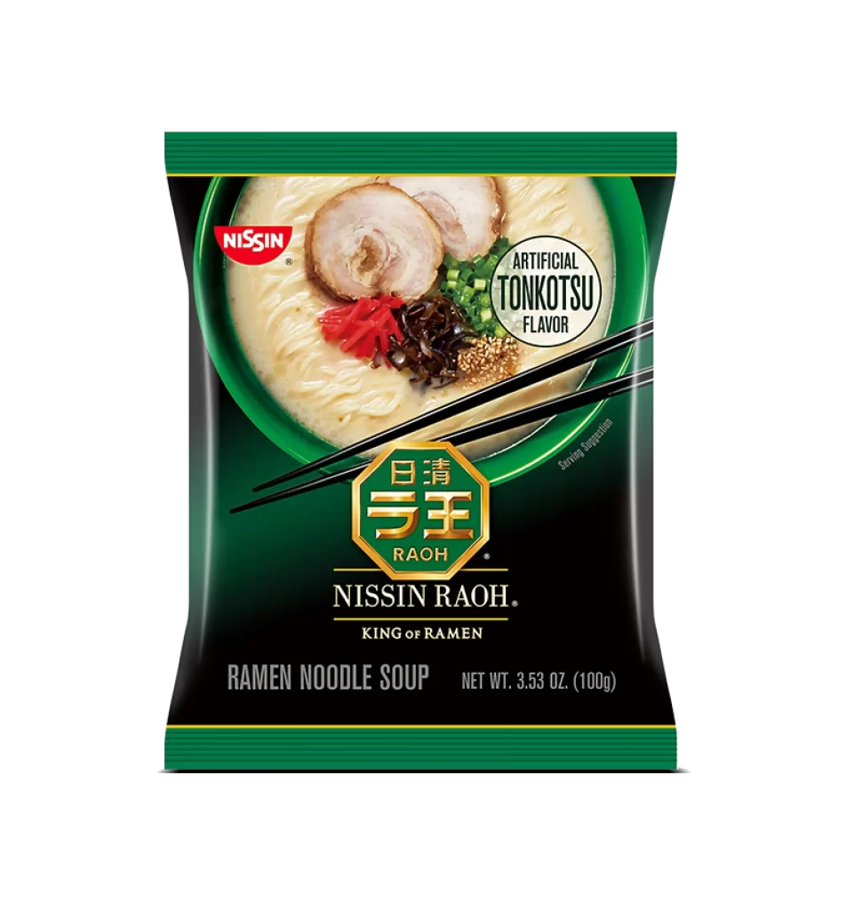Nissin RAMEN NOODLE SOUP Pouch Design