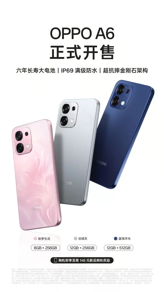 OPPO A6 Phone Advertisement