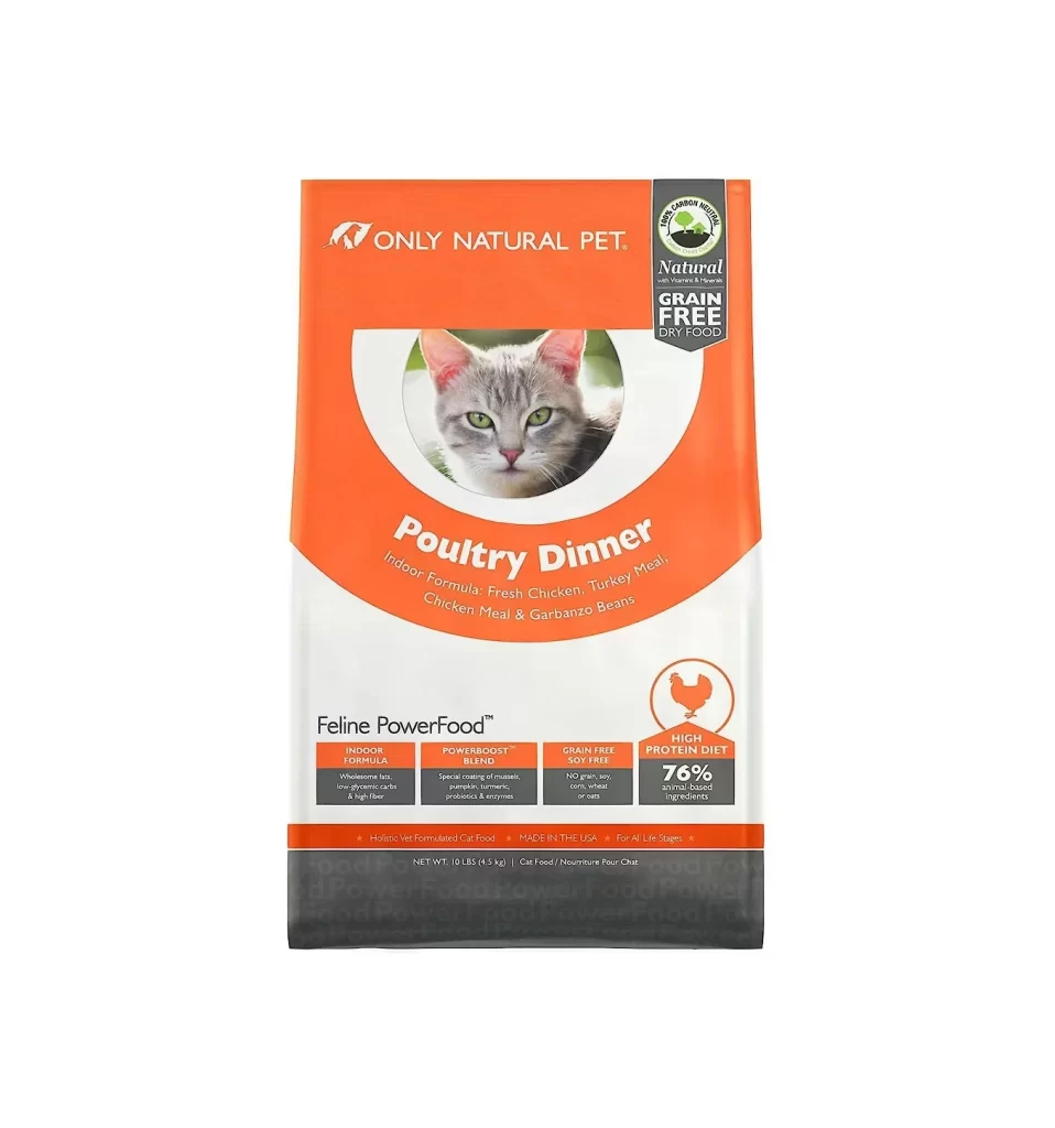 Only Natural Pet Cat Food Bag