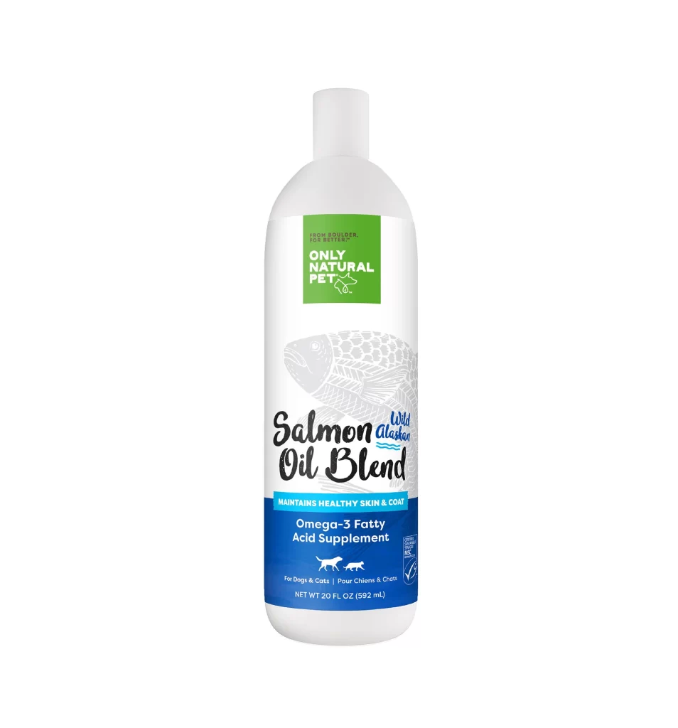 Only Natural Pet Omega-3 Fatty Acid Supplement Bottle