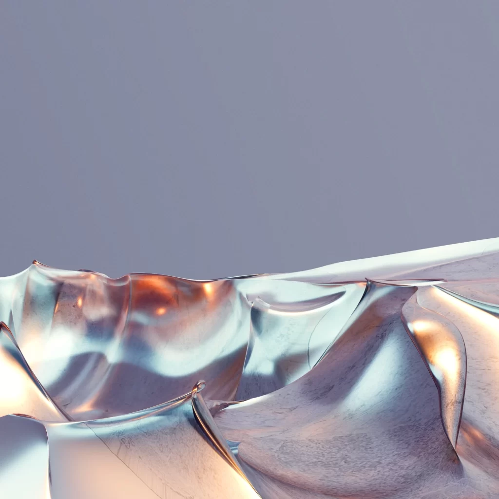 Orange 3D Glow Gradient Background