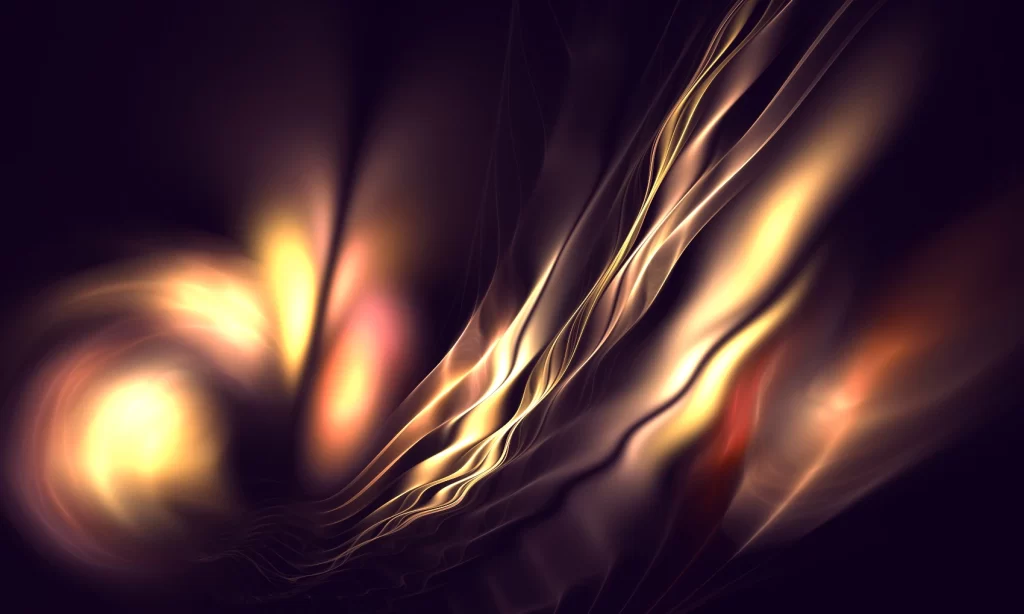 Black Swirl Flow Abstract Background
