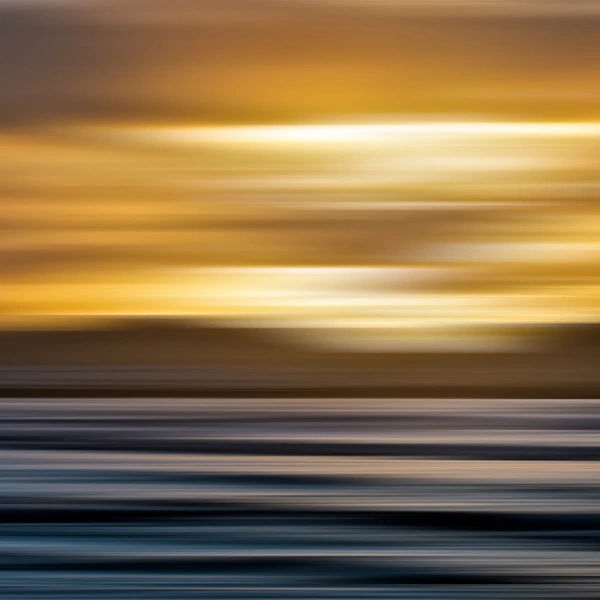Orange Abstract Wave Gradient Background