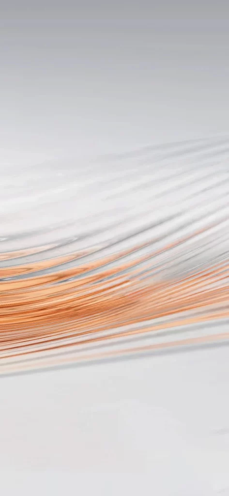 Orange Blur Abstract Background