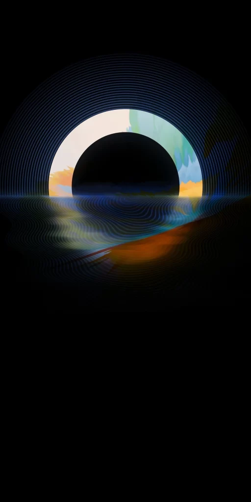 Orange Cool 3D Background
