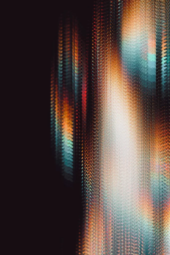 Orange Cool Abstract Background