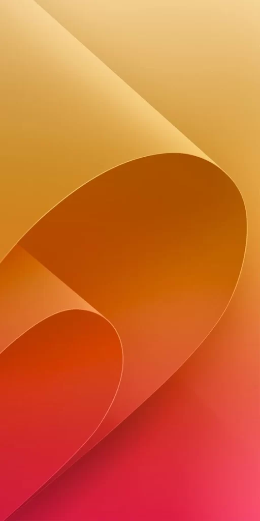 Orange Deep Abstract Background