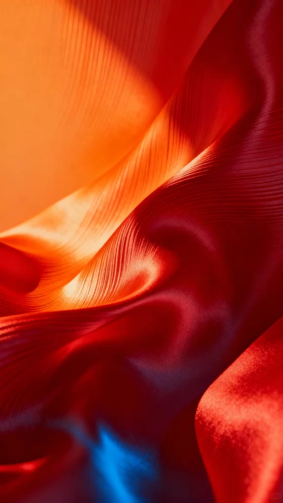 Red Flow Dreamy Background