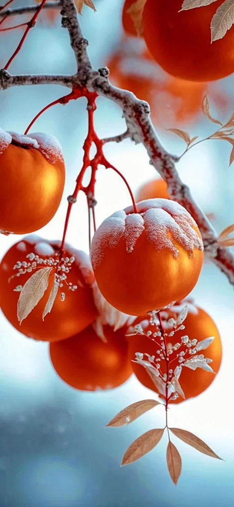 Orange Dynamic Nature Background