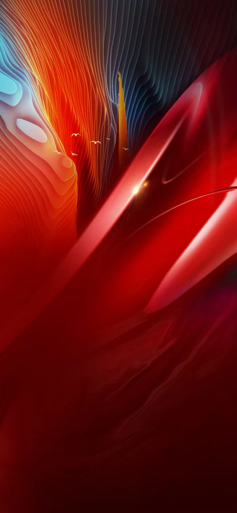 Orange Gradient Abstract Background