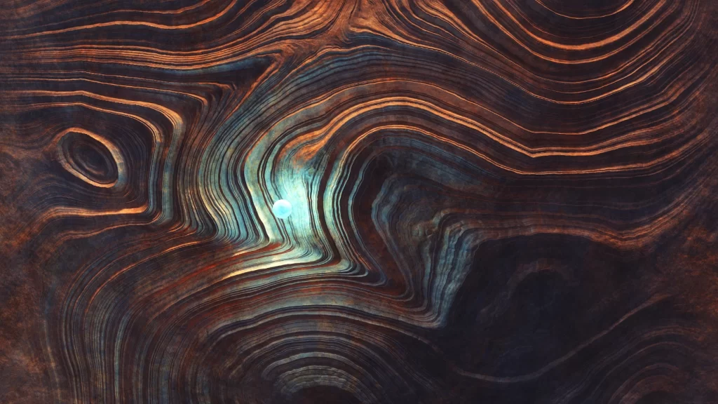 Orange Rich Abstract Background