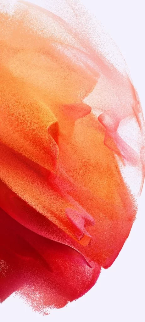 Orange Petal Abstract Background