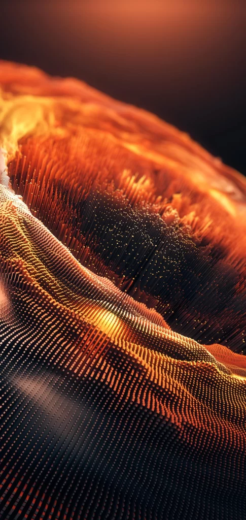Orange Soft 3D Background