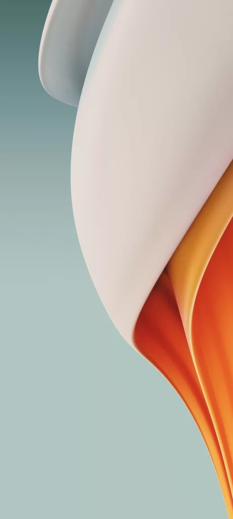 Orange Warm 3D Background