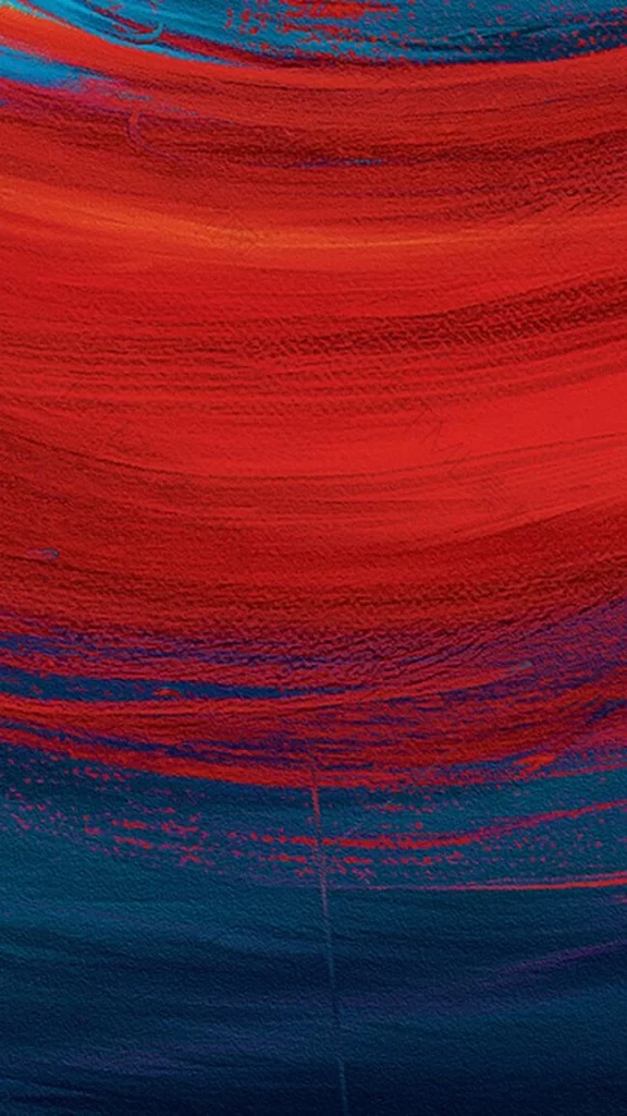 Orange Wave Abstract Background