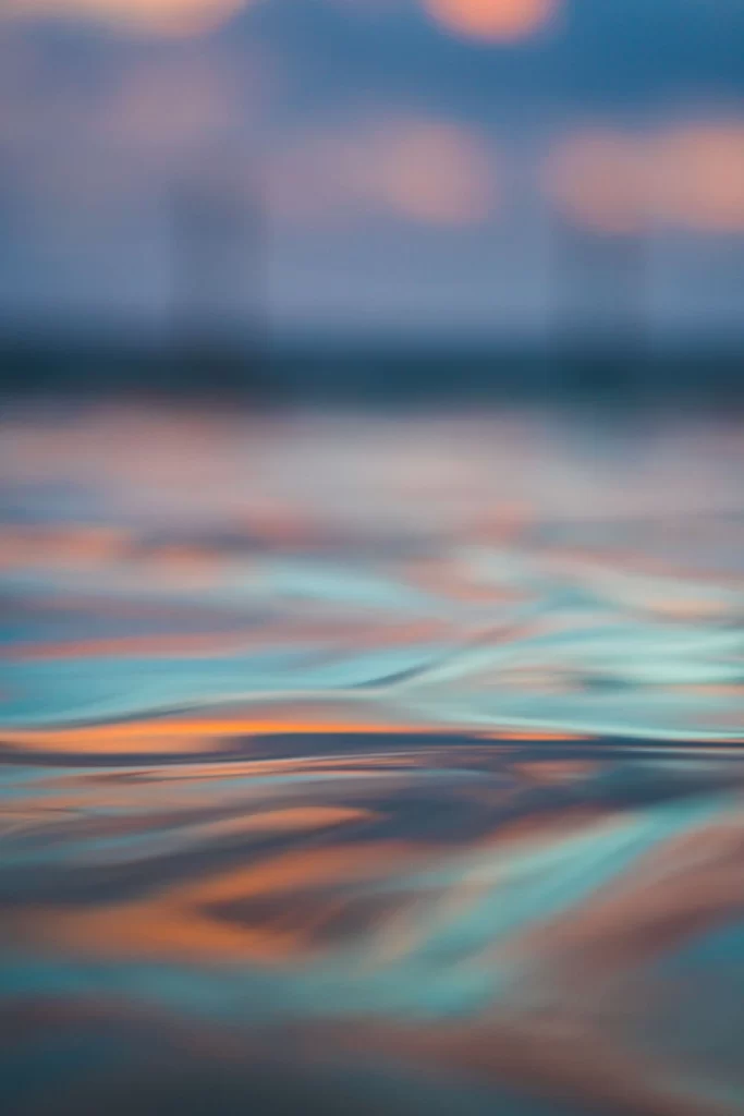 Orange Wave Texture Background