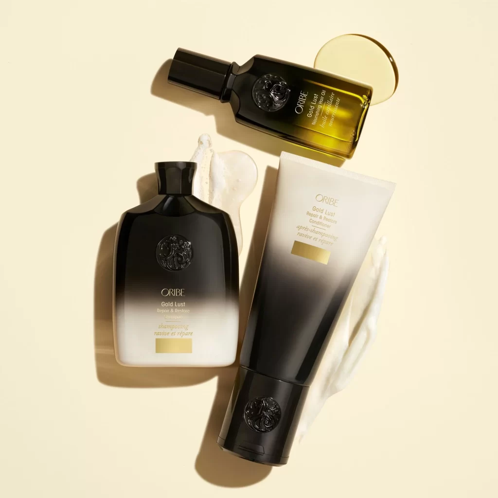 Oribe Shampoo And Conditioner Bottle Design