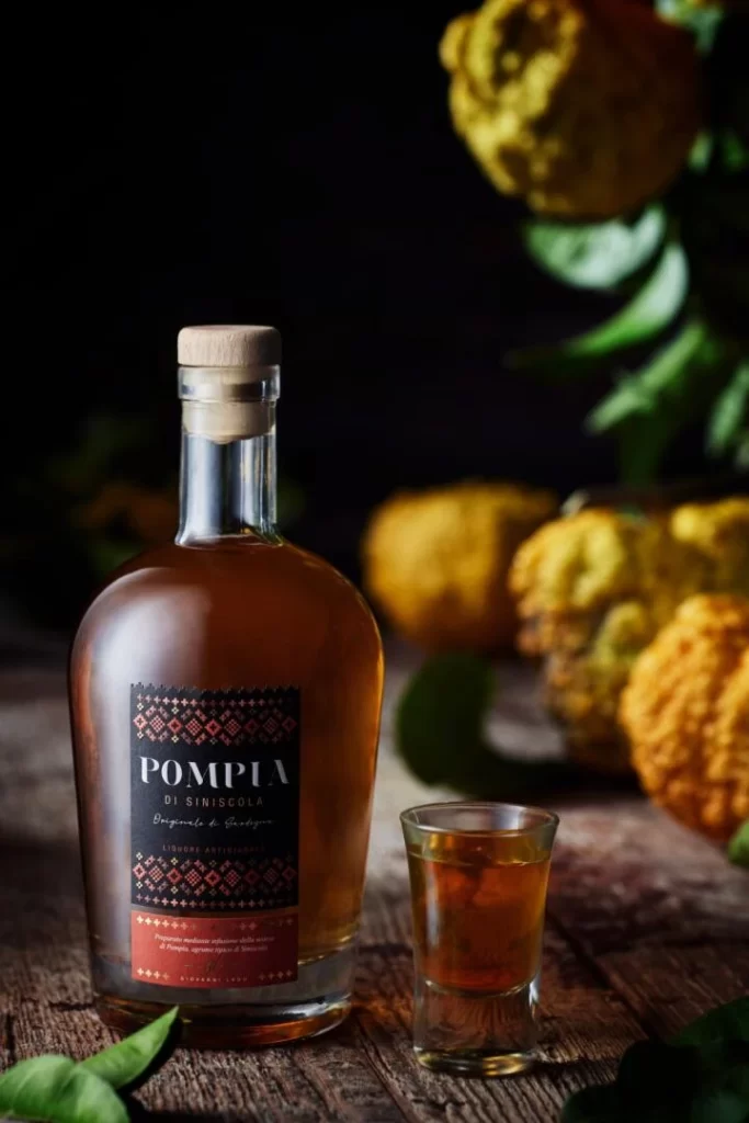 Pompeia Liquor Bottle