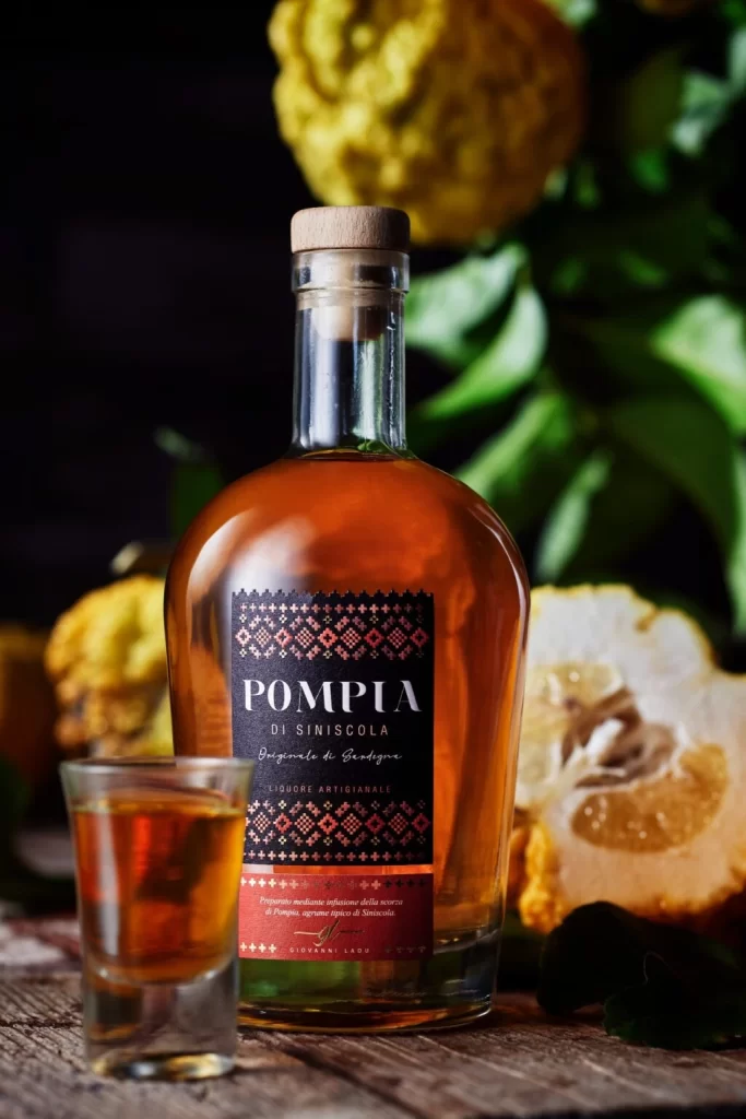 Pompia Liquore di Arancia Bottle
