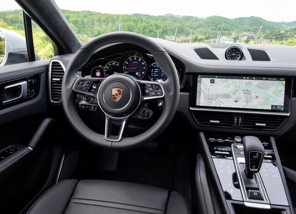 Porsche Dashboard Steering Wheel Interior Photography