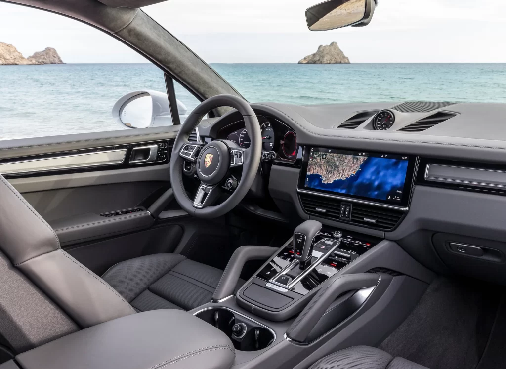 Porsche SUV Modern Interior View