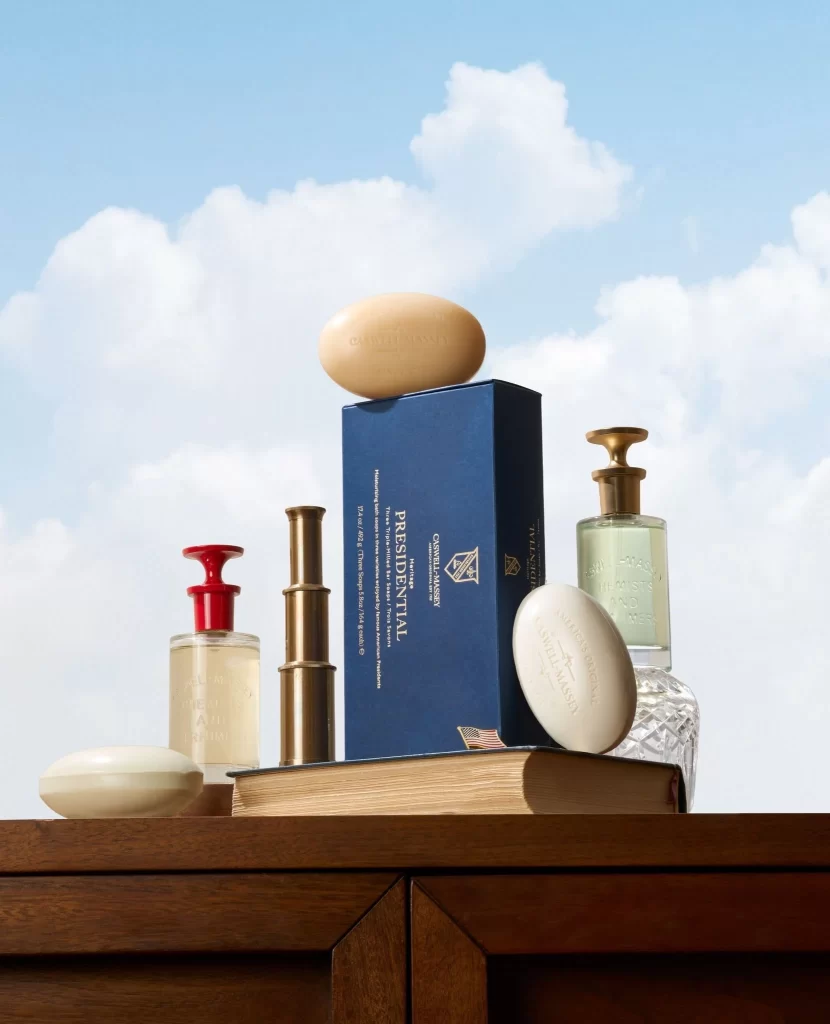 Presidential Soap And Lotion Box