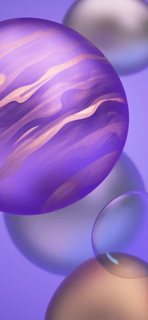 Purple 3D Background