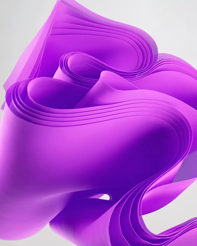 Pink Curve Background