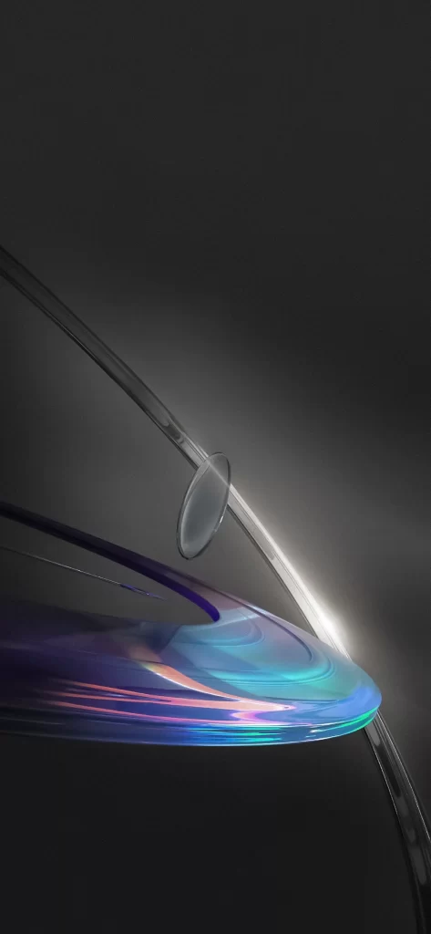 Purple Ethereal 3D Background