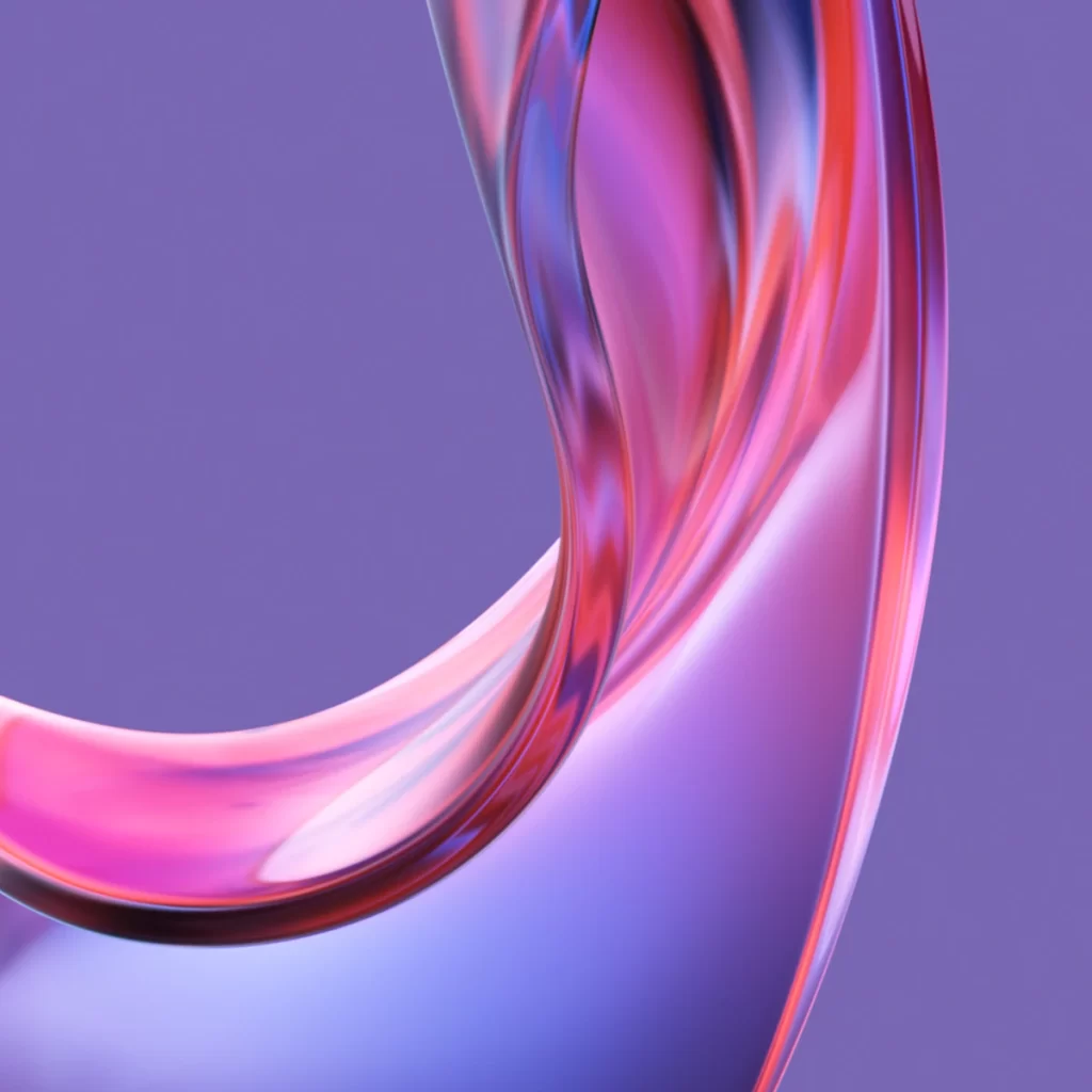 Purple Glow 3D Background