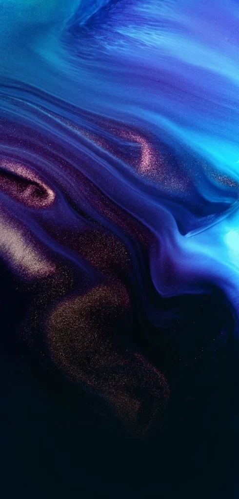Purple Glow Abstract Background