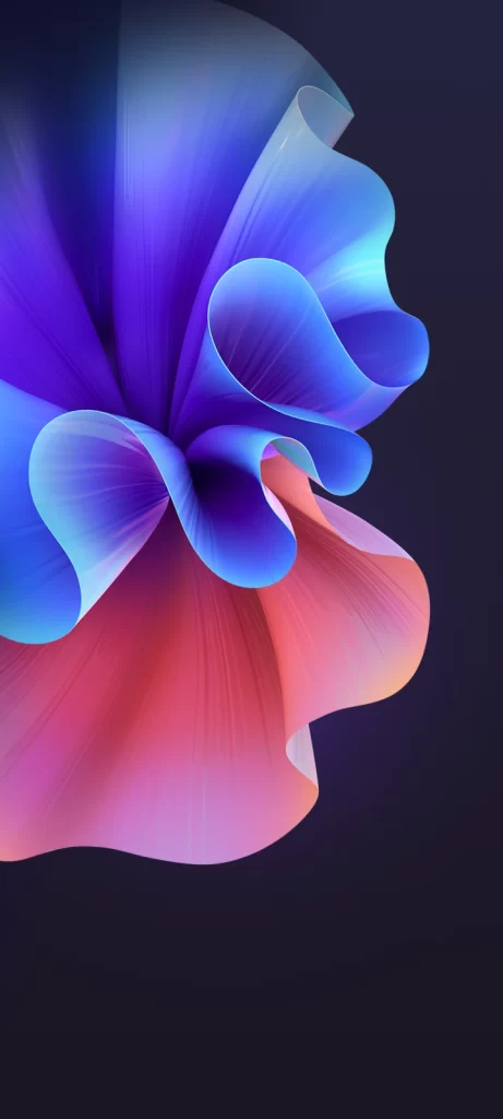 Purple Gradient 3D Background