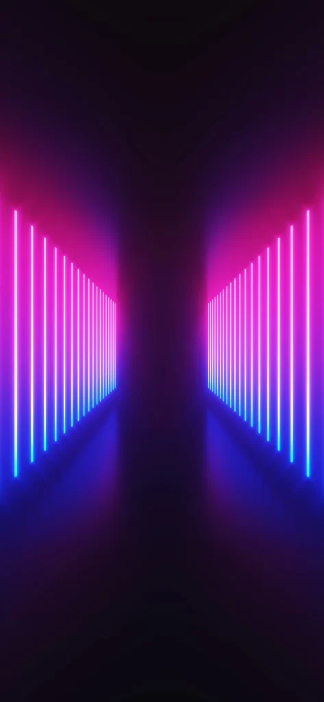 Purple Light 3D Background
