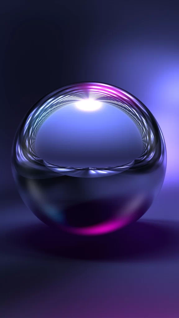 Purple Smooth 3D Background